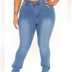 Fashion Nova High Waisted Jeans